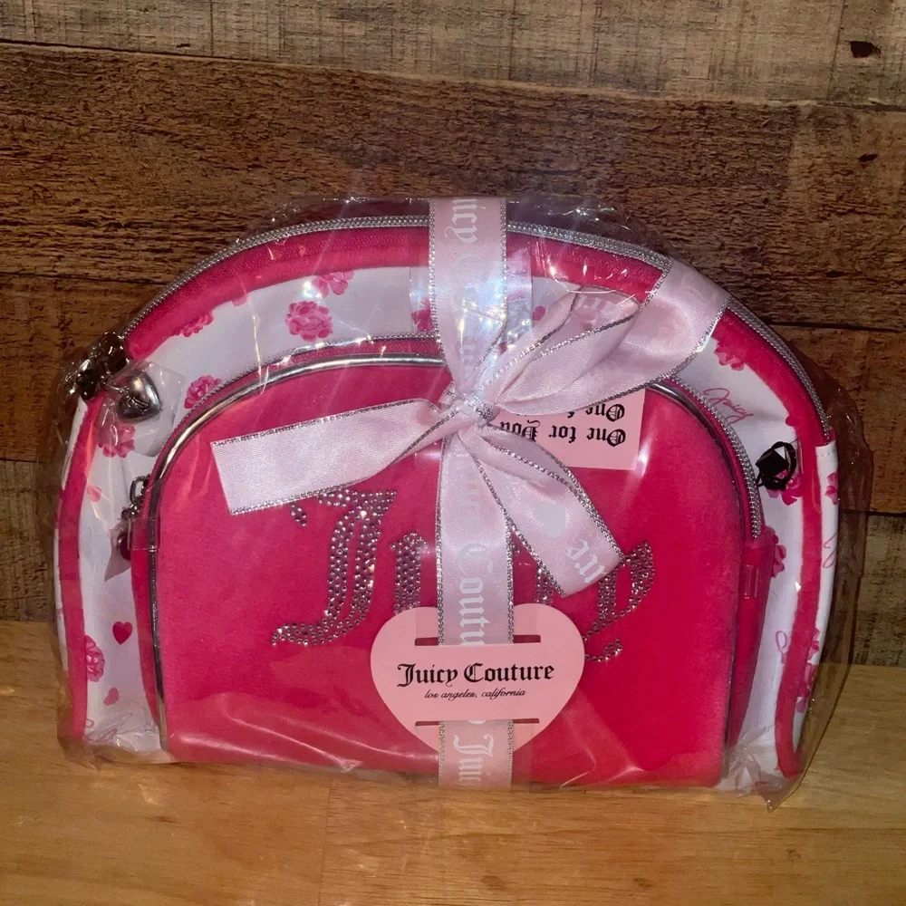 Juicy Couture Makeup Travel Bags & Shower Liner